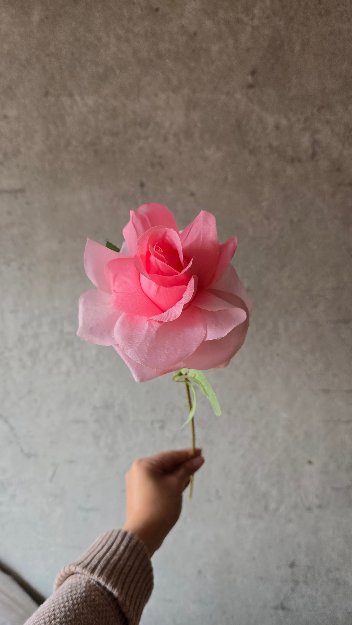 Silk Rose Single Stem (15 Colours)